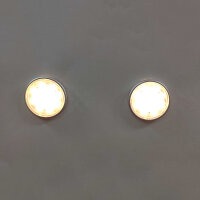 LED Unterbauleuchten 4er Set Möbelanbauleuchte extra flach 4x1,5Watt 3000K 120lm
