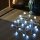 LED Lichterkette BALL 20 flammig Kugellichterkette Batterie betrieben Dekolicht Kaltweiß