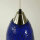 Pendelleuchte "Pat" Bar-Theken-Lampe Mosaikglas blau Hänge-Decken-Leuchte