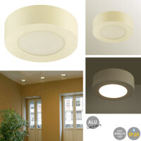 LED Decken- Wandleuchte "Belda" rund 12cm Badleuchte