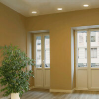 LED Decken- Wandleuchte "Belda" rund 17cm...
