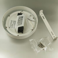 LED Decken- Wandleuchte "Belda" rund 17cm Badleuchte