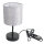 Tischleuchte Alan schwarz/grau USB & Type C Anschluss