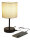 Tischleuchte Alan schwarz/grau USB & Type C Anschluss