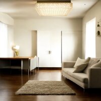 LED Dekenleuchte Talea viereck 55x55cm Lichtfarbe wechselbar