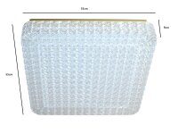 LED Dekenleuchte Talea viereck 55x55cm Lichtfarbe wechselbar