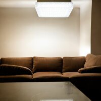 LED Dekenleuchte Talea viereck 55x55cm Lichtfarbe wechselbar