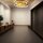 Moderne LED Dekenleuchte Alwa messingfarbig D:50cm