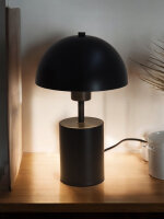 Tischleuchte Enno Metall schwarz E27/G45Tischlampe
