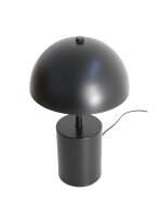 Tischleuchte Enno Metall schwarz E27/G45Tischlampe
