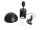 Tischleuchte Enno Metall schwarz E27/G45Tischlampe