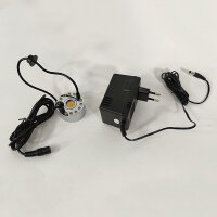 LED Vernebler mit Trafo 24V Luftbefeuchter 12 LED farbwechselnd+Netzteil Nebler