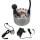 LED Vernebler mit Trafo 24V Luftbefeuchter 12 LED farbwechselnd+Netzteil Nebler