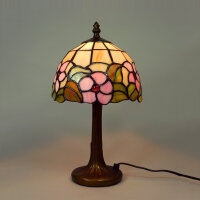 Tischleuchte Carolin Tiffany-Stil  Nachttischleuchte...