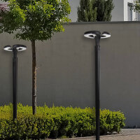LED Stehleuchte Haag schwarz 160cm