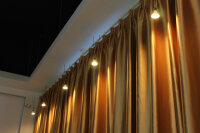 LED Seilsystem mit 5 Strahler Spotleuche Schienensystem Spotlight