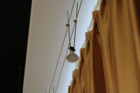 LED Seilsystem mit 7 Strahler Spotleuche Schienensystem Spotlight