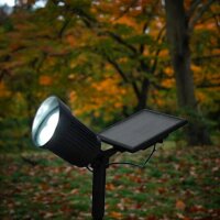 Solar Gartenstrahler Nelis mit 8LED 120lm Solarleuchte Bodenstrahler Spotlight 1 x Stück