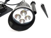 Solar Gartenstrahler Nelis mit 8LED 120lm Solarleuchte Bodenstrahler Spotlight 1 x Stück