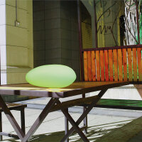 Dekorative Solarleuchte Maki  Steinform Solarlampe...