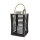 LED Solarleuchte Laterne Riona mit Kerzen-Flackerlicht Solarlampe Dekolampe  Braun