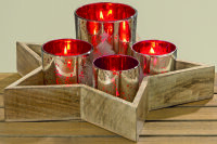 Windlichtset Stario 5-teilig Weihnachten Adventsset...