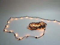 Lichterkette 100 flammig Beleuchtung Außen/Innen Lichtfarbe warmweiß Dekoleuchte
