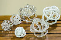 Briefbeschwerer Fancy Paperweight aus Glas D:16cm...