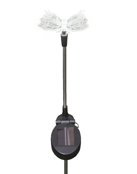 Solar Gartenstecker Sonnenblume Libelle Schmetterling Dekoration Garten Balkon Schmetterling