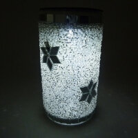 LED Solarwindlicht Mosaikglas Perla Lampe & Windlicht...