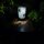 LED Solarwindlicht Mosaikglas Perla Lampe & Windlicht Teelichthalter Dekolampe Perla silber