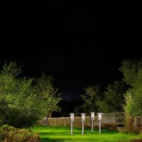LED Gartenleuchte Vico mit Erdspieß 4er Set