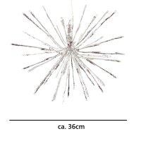 LED Deko Licht-Stern Sadie 80 flg warmweiß Weihnachtsstern