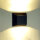 LED Aluminium Wandleuchte Turin 2 flammig