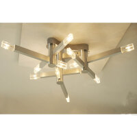Moderne Kristall Deckenleuchte Louis 12 flg.