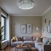 Moderne Deckenleuchte Vera 11-flammig