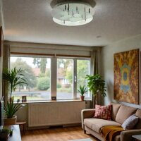 Moderne Deckenleuchte Vera 11-flammig