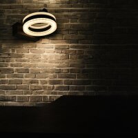 LED Wandleuchte Sydney Hausbeleuchtung Wandlampe rund