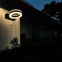 LED Wandleuchte Sydney Hausbeleuchtung Wandlampe rund