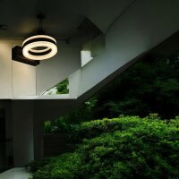 LED Wandleuchte Sydney Hausbeleuchtung Wandlampe rund