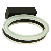 LED Wandleuchte Sydney Hausbeleuchtung  Aufputzleuchte Wandlampe oval