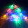LED Lichterkette Stern-Mond-Baum Fensterdekoration 30 LED farbig