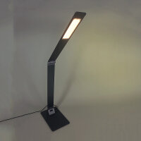LED Tischleuchte TEMO anthrazit Touch-Dimm-Schalter Schreibtischleuchte