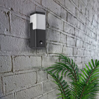 LED Außen-Wandleuchte Diego mit Sensor