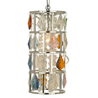 Deckenleuchte Salima Lampe chrom mit Kristallbehang Modell 5 Hängelampe Leuchte