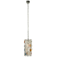 Deckenleuchte Salima Lampe chrom mit Kristallbehang Modell 5 Hängelampe Leuchte
