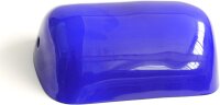 Glasschirm Bankerslamp Blau