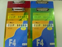 4 x Clip Board A4