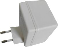 Steckertrafo mit Tpin Adapter weiß