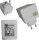 Steckertrafo mit Tpin Adapter weiß